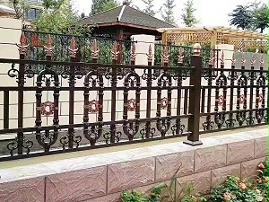 别墅铝艺围栏
