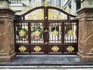 庭园铝大门