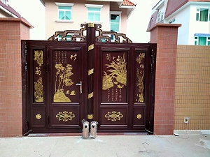 铝合金大门