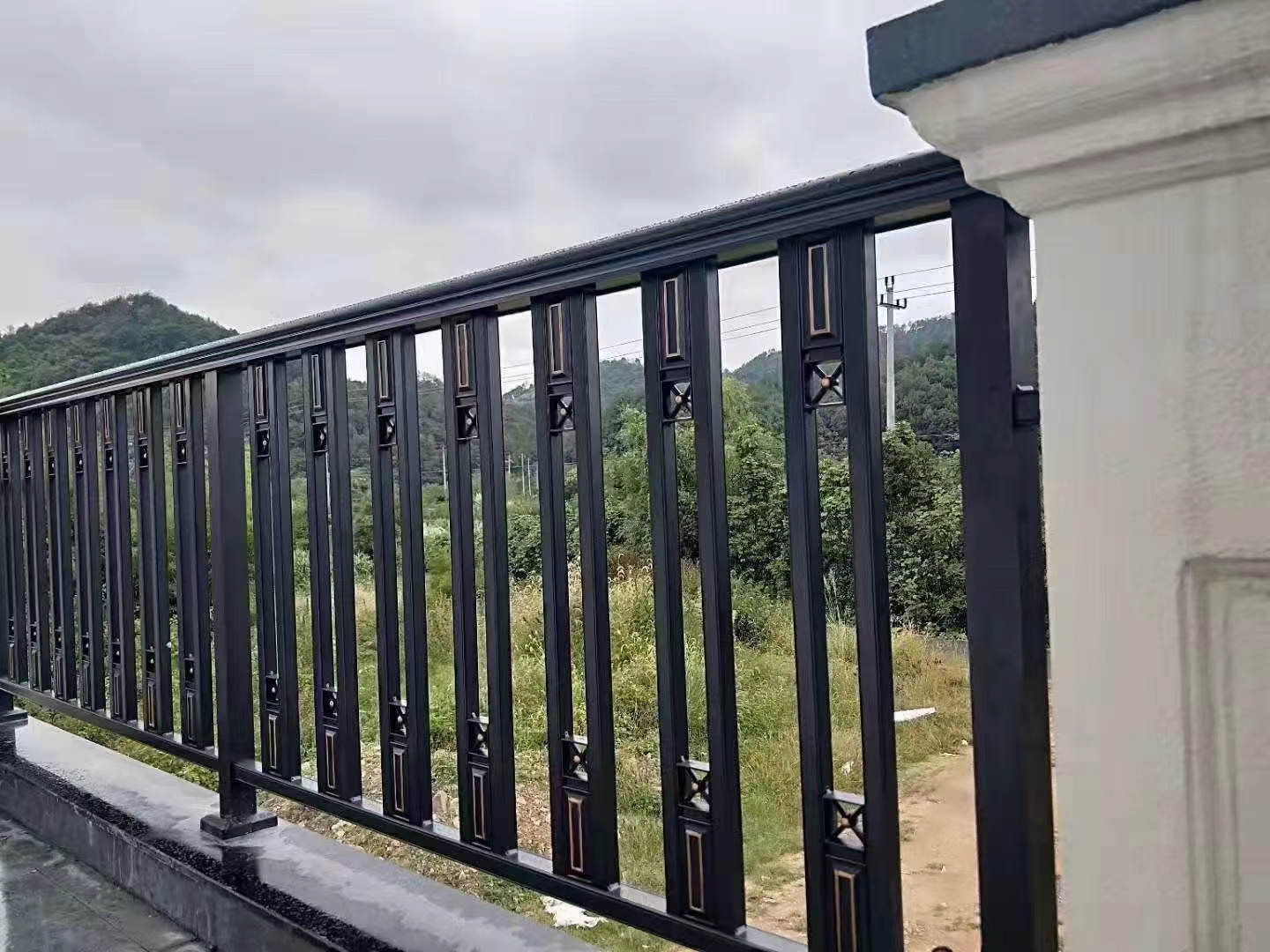 别墅铝艺围栏  DJ-8047