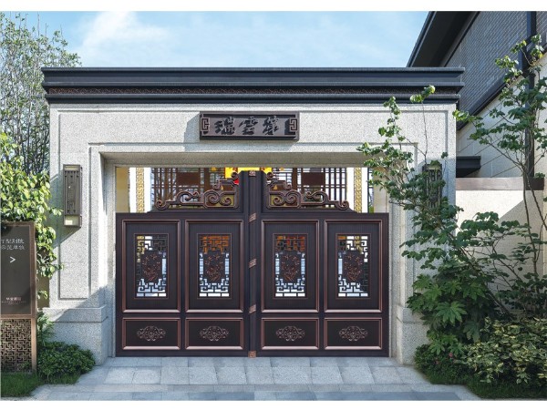 帝景装饰如何教你如何选择铝艺大门